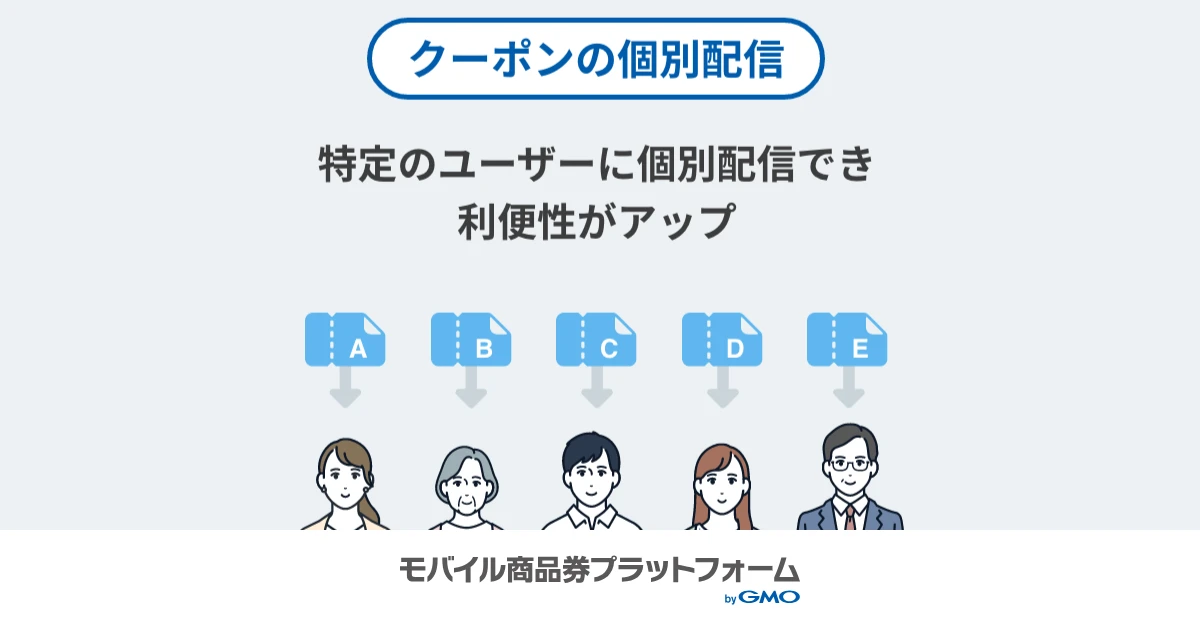 クーポンの個別配信機能を追加
